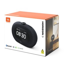 JBL Horizon 3 FM Bluetooth clock radio speaker with FM Black
