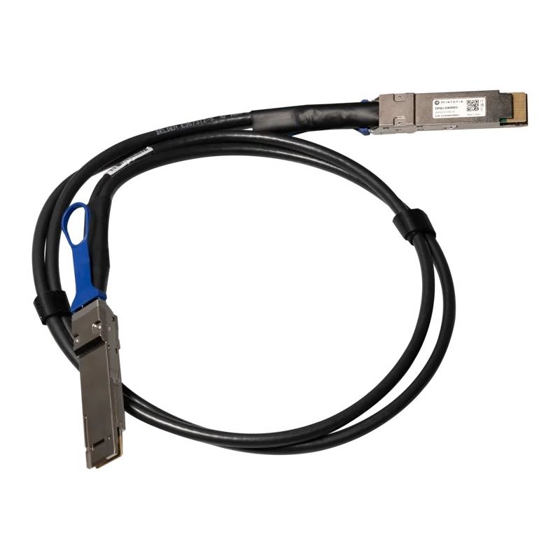 Mikrotik DDQ+DA0001 QSFP-DD Direct Attach Cable 1m Black