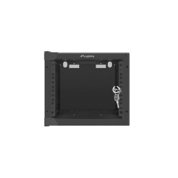 Lanberg 10" 4U Falra szerelhető Rackszekrény Black