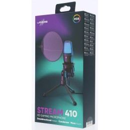Hama uRage Stream 410HD Gaming Microphone Black
