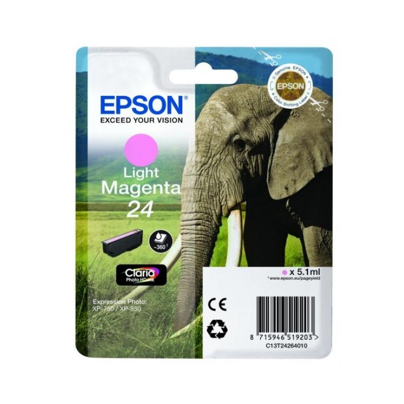 Epson T2426 világos magenta eredeti tintapatron