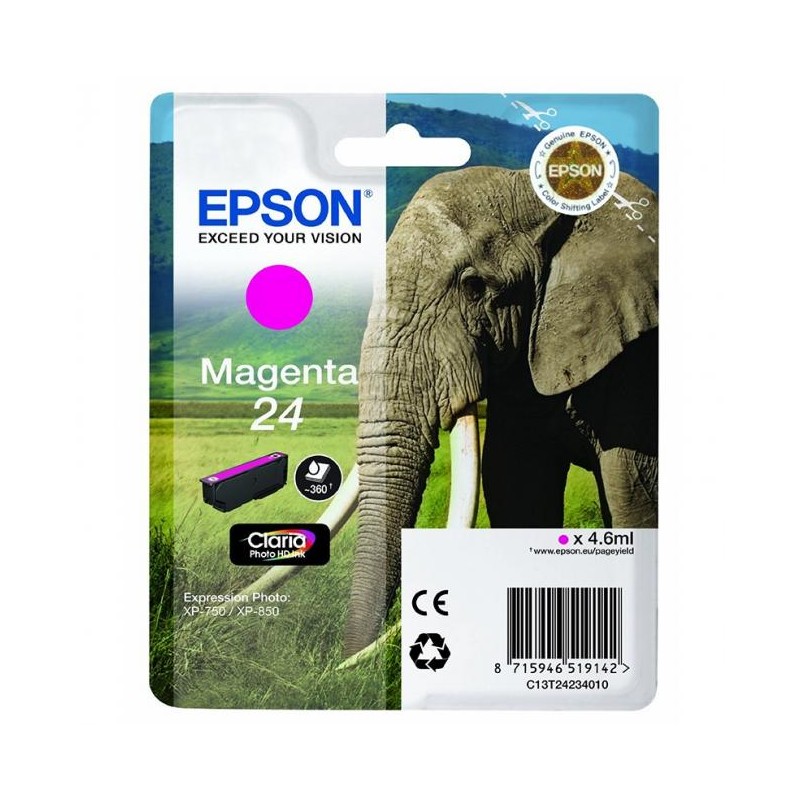 Epson T2423 magenta eredeti tintapatron