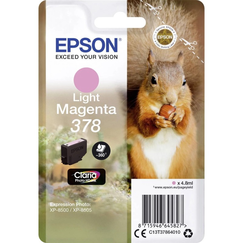 Epson T3786 világosmagenta eredeti tintapatron