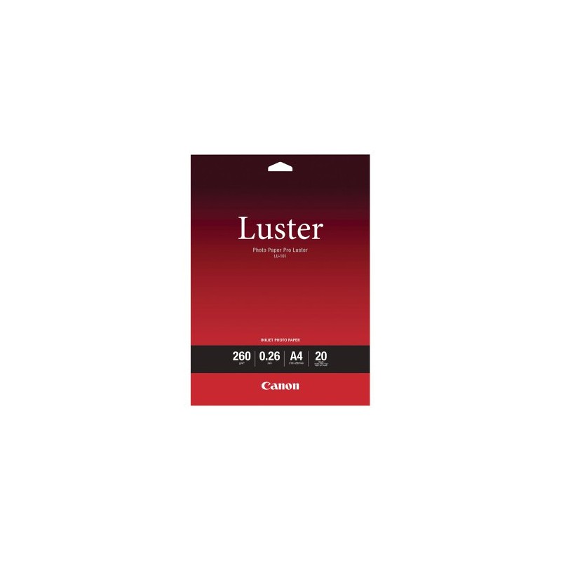 Canon LU-101 eredeti fotópapír (A/4, 20 lap, 260g, 6211B006)