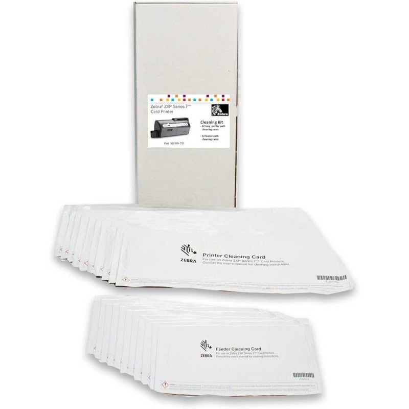Zebra ZXP7 nyomtatófej tisztító kártya (105999-701)