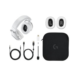 Logitech Pro X 2 Lightspeed Wireless Bluetooth Gaming Headset White