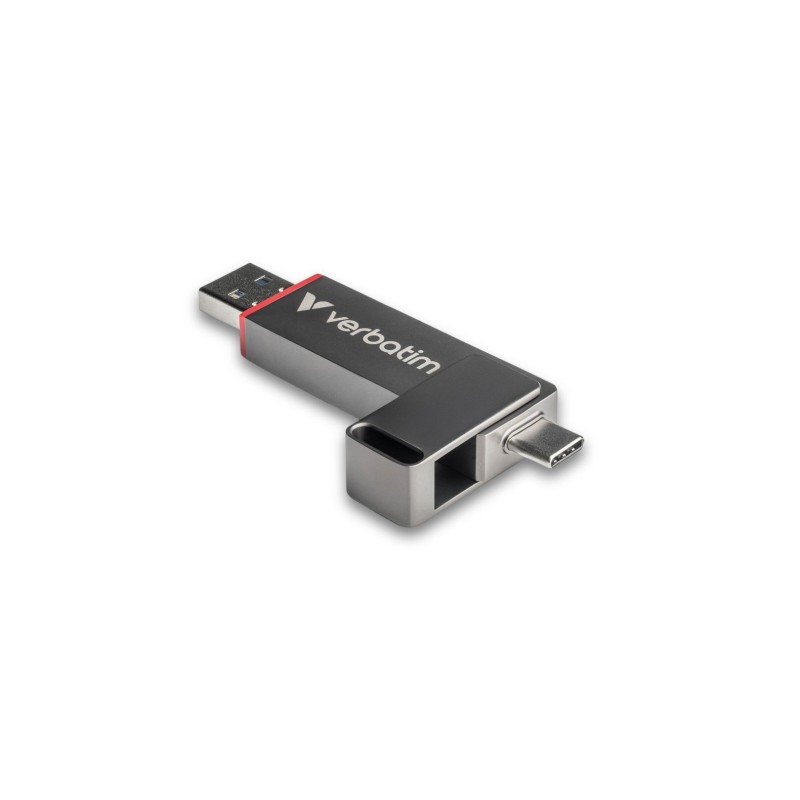Verbatim 256GB Dual QuickStick USB3.2 Silver