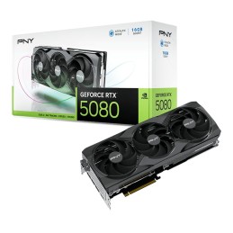 PNY GeForce RTX5080 16GB DDR7 Triple Fan