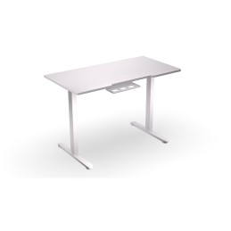 Endorfy Atlas S Electric Gaming Desk Onyx White