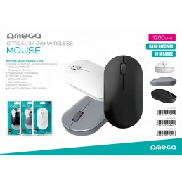 Platinet Omega OM260B Wireless Mouse Black