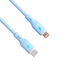 Akyga AK-USB-72 USB-C to Lightning 30W Cable 1m Blue