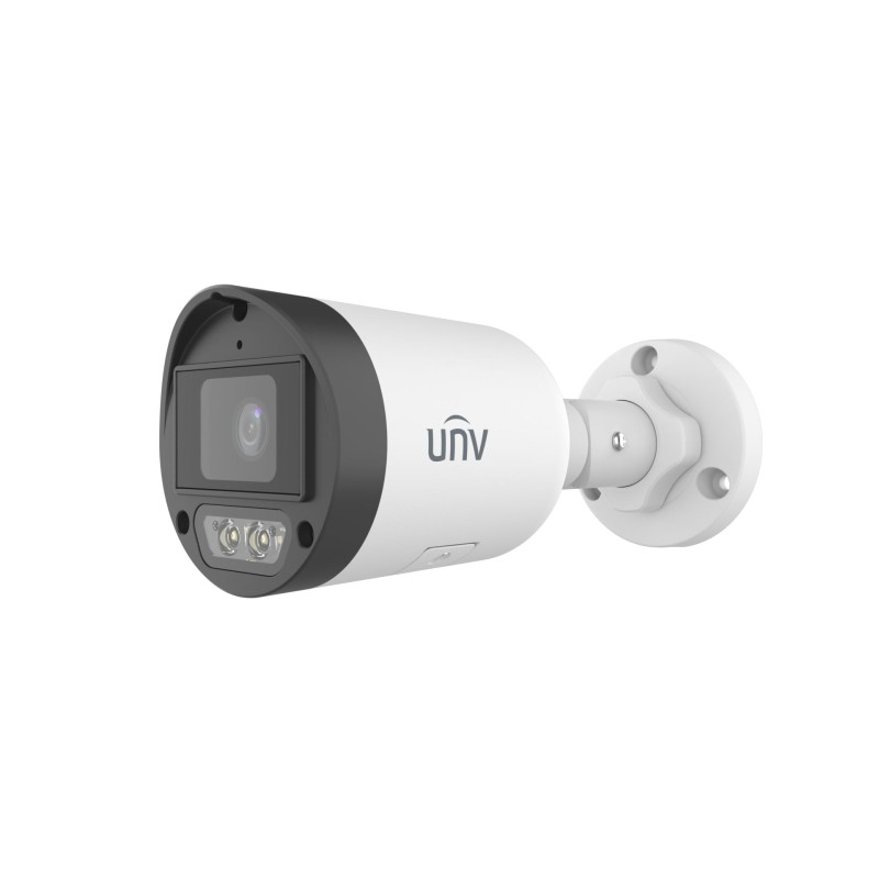 Uniview EasyBasic 4MP Dual-light csőkamera, 4mm fix objektívvel, mikrofonnal (DL2)