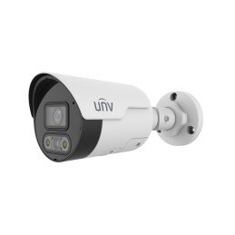 Uniview EasyStar 4MP ColorHunter csőkamera, 4mm fix objektívvel, mikrofonnal és hangszóróval (DL)