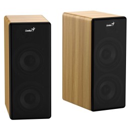 Genius SP-HF1220BT 45-Watt Bluetooth Wood Speakers Pine Wood