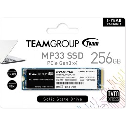TeamGroup 256GB M.2 2280 NVMe MP33