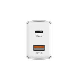 Genius PD-20AC 20W Fast Wall Charger White