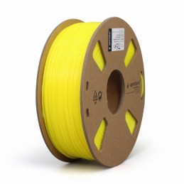 Gembird neon sárga eredeti ABS filament (1,75mm, 1kg, 3DP-ABS1.75-01-FY)