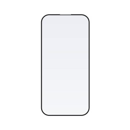 FIXED Rendkívül tartós edzett üveg por elleni aplikátorral Apple iPhone 15 Plus /iPhone16 Plus készülékhez, fekete