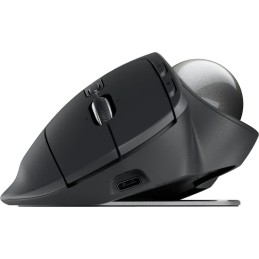 Logitech MX Ergo S Wireless Bluetooth Mouse Graphite Gray