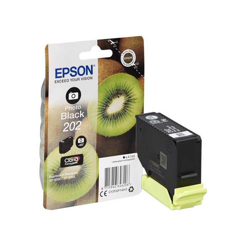 Epson T02F1 (202) Photo Black tintapatron