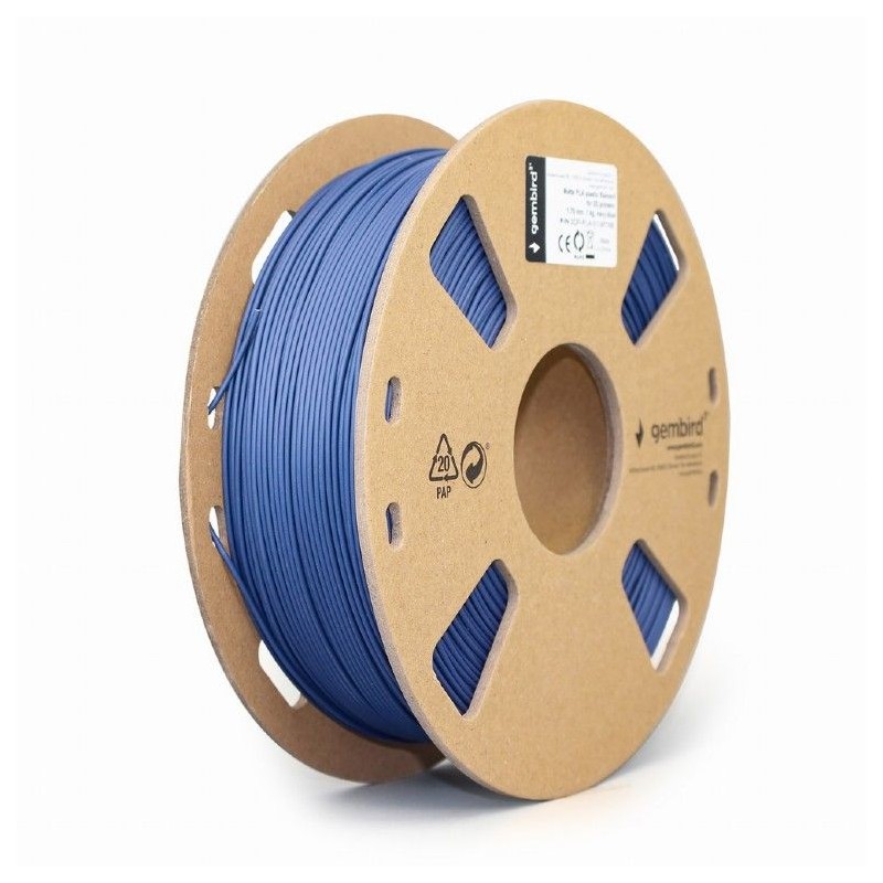 Gembird 3DP-PLA-01-MTNB matte PLA Navy Blue 1,75mm 1kg