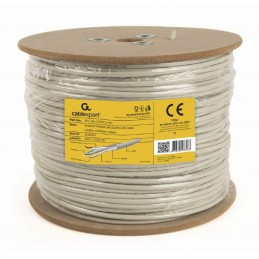 Gembird CAT6A S-FTP Installation Cable 305m Grey