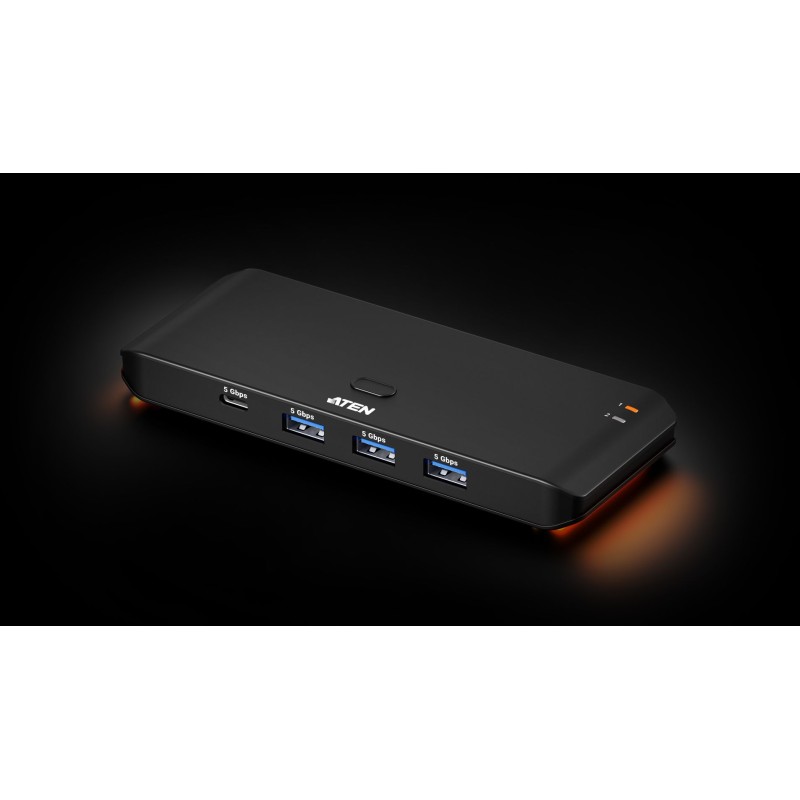 ATEN US4324-AT 2 x 4 USB 3.2 Gen 1 Sharing Switch