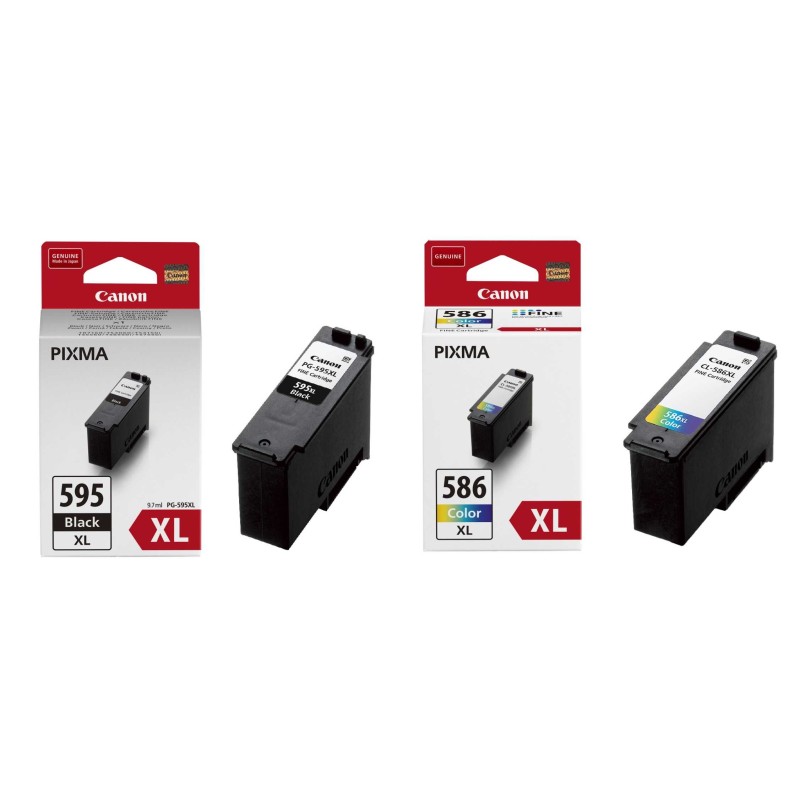 Canon PG-595XL/CL-586XL eredeti tintapatron multipack + fotópapír