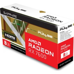 Sapphire Radeon RX7600 8GB Pulse Gaming OC
