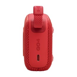 JBL Go 4 Ultra-Portable Bluetooth Speaker Red