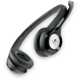 Logitech H390 Stereo Headset Black