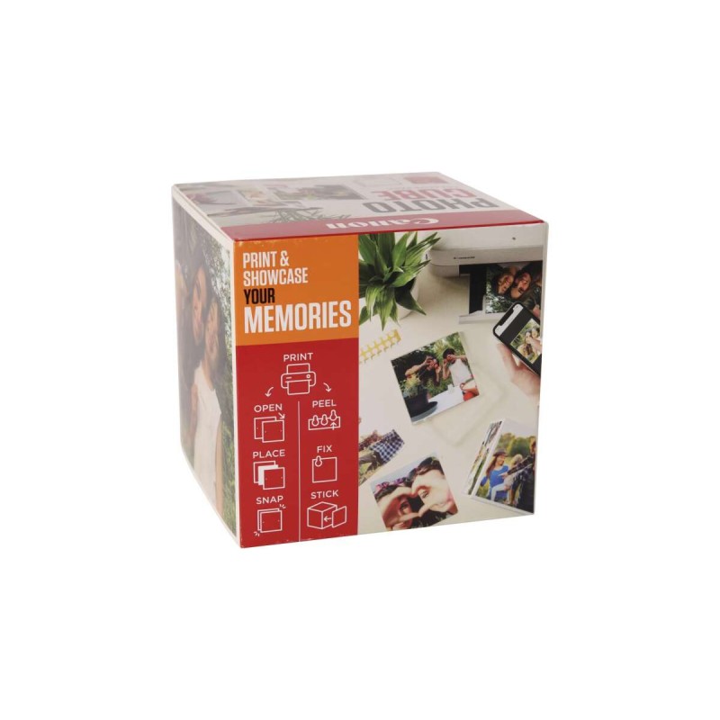 Canon PP-201 fényes eredeti fotópapír + keret fehér/naracs (13x13cm, 40 lap, 1 keret, 2311B077)