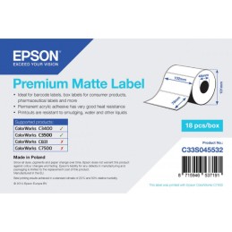 Epson S045532 eredeti címketekercs