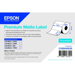 Epson S045535 eredeti címketekercs