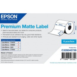 Epson S045726 eredeti címketekercs