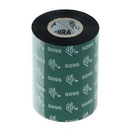 Zebra Z5095 fekete eredeti gyantás címkeszalag csomag (12db, 64mm x 74m ,05095GS06407)