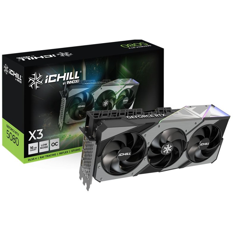 Inno3D GeForce RTX5080 16GB GDDR7 iChill X3