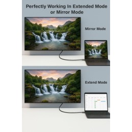 EQuip DisplayPort to HDMI Adapter Cable 3m Black