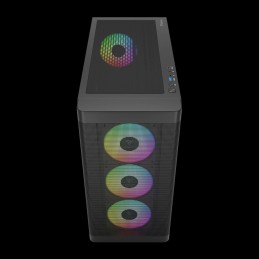 Gamdias Athena M3 Tempered Glass Black