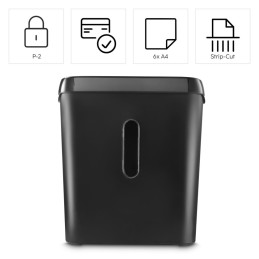 Hama Classic S61 Iratmegsemmisítő Black