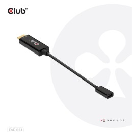 Club3D HDMI to USB Type-C adapter cable Black
