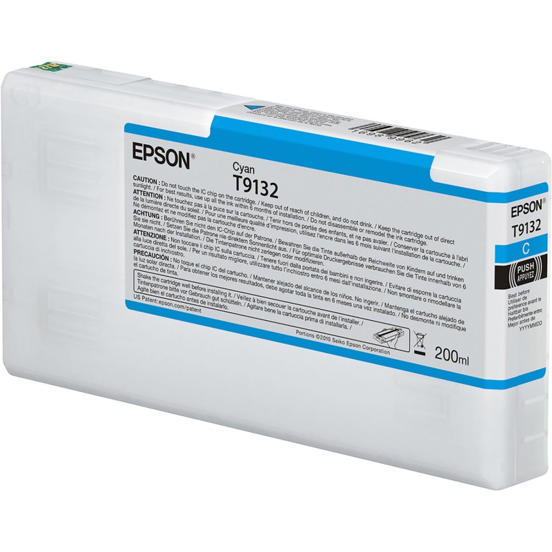 Epson T9132 kék eredeti tintapatron