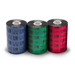 Zebra 4800 fekete eredeti gyantás címkeszalag csomag (12db, 156mm x 450m, 04800BK15645)