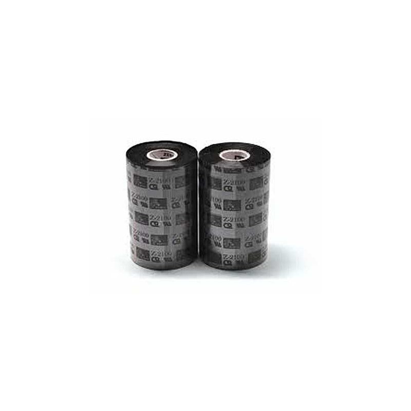 Zebra 3400 fekete eredeti viaszos címkeszalag csomag (12db, 102,1mm x 450m, 02100BK10245)