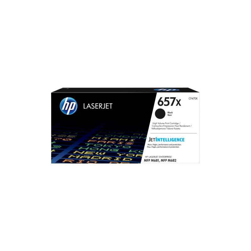HP CF470X (657X) fekete eredeti toner