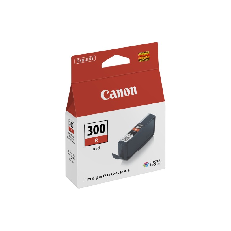Canon PFI-300 piros eredeti tintapatron