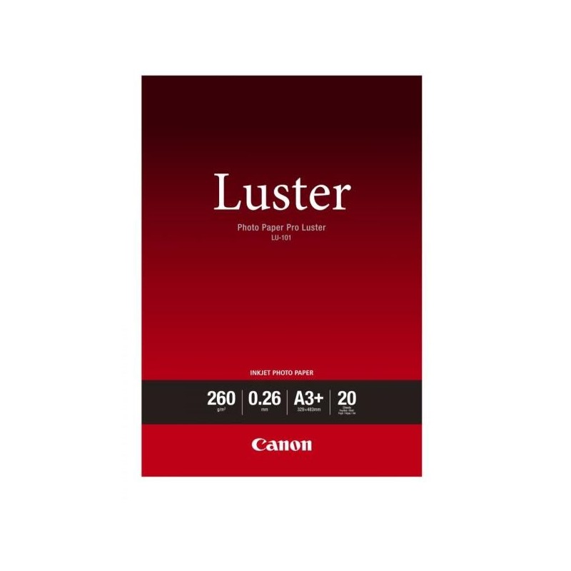 Canon LU-101 eredeti fotópapír (A/3+, 20 lap, 260g, 6211B008)