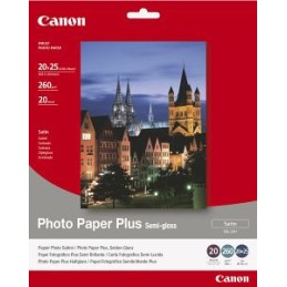 Canon SG-201 félfényes eredeti fotópapír (20x25cm, 20 lap, 260g, 1686B018)