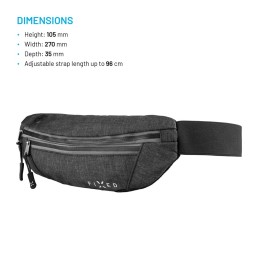 FIXED sportos övtáska, szürke