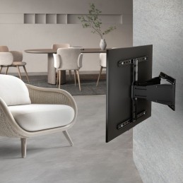 ACT Full motion TV Wall Mount ultra slim 43"-90" Black